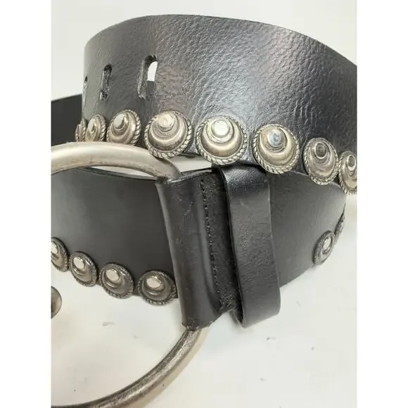 Brave made in Canada Wide Leather Hip Waist Belt size 38 - Picture 6 of 9